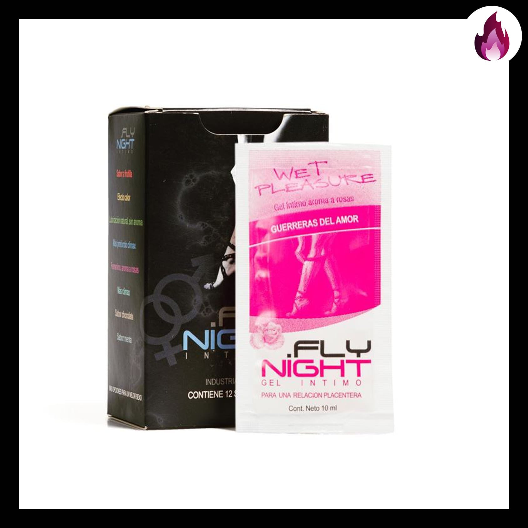 FLY NIGHT WET PLEASURE x10ML