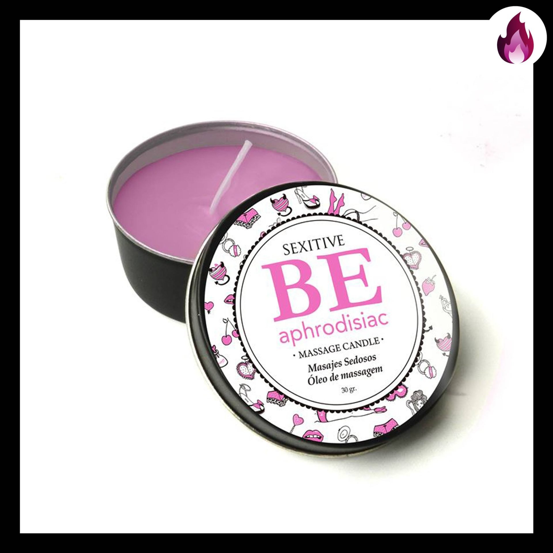 VELA MASAJES BE APHRODISIAC 30G