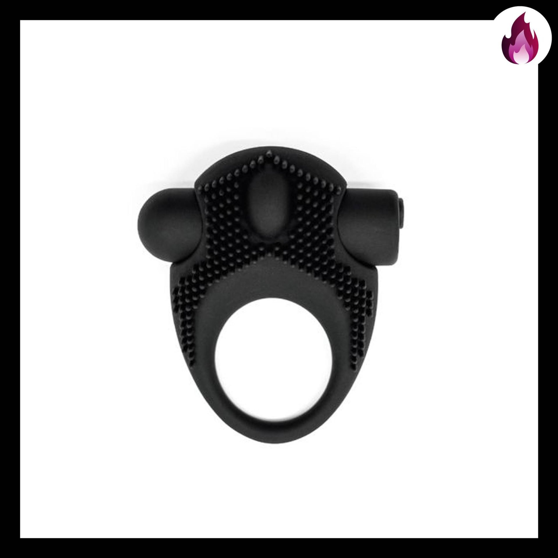 ANILLO VIBRADOR NEGRO ST