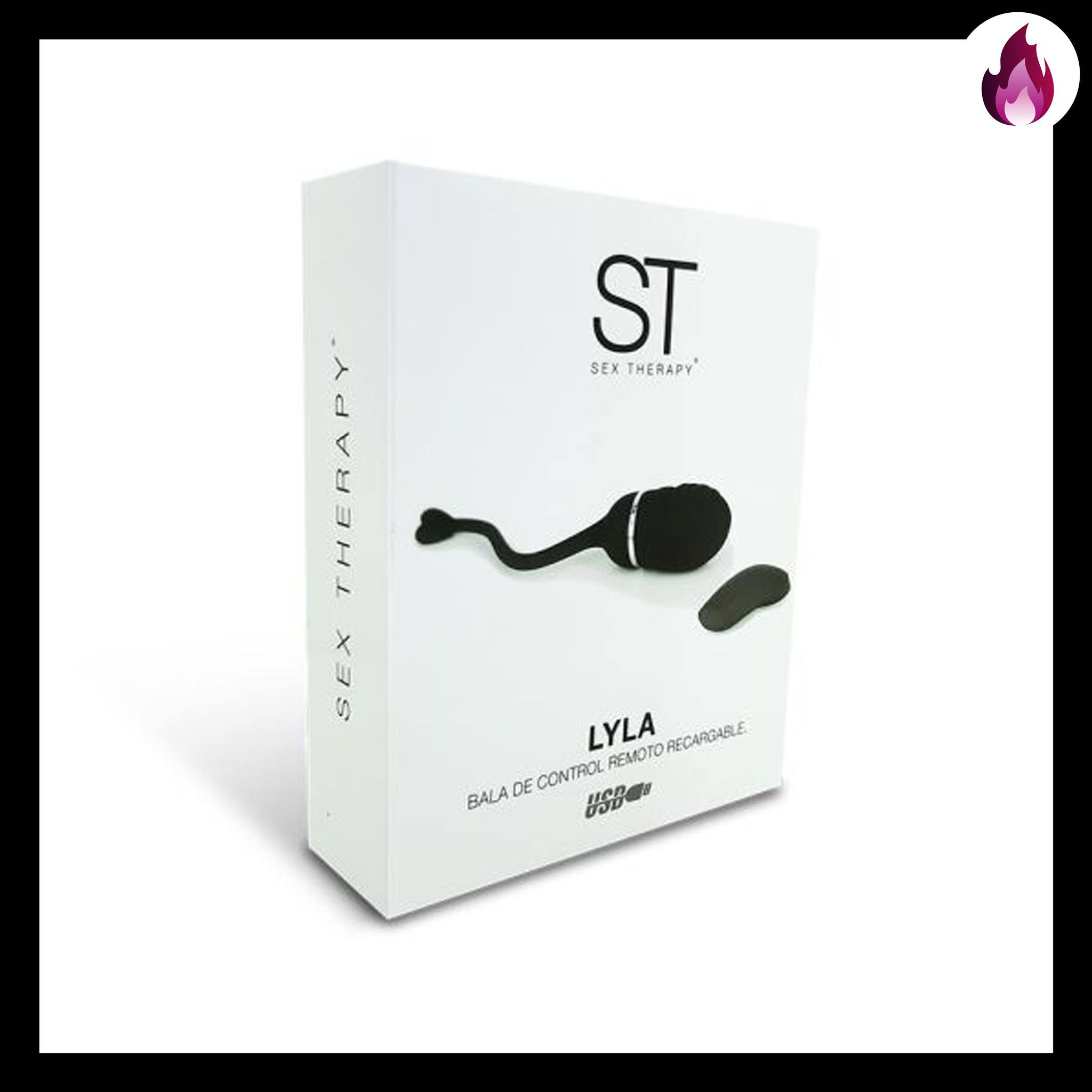 LYLA VIBRADOR A CONTROL REMOTO BLACK ST1