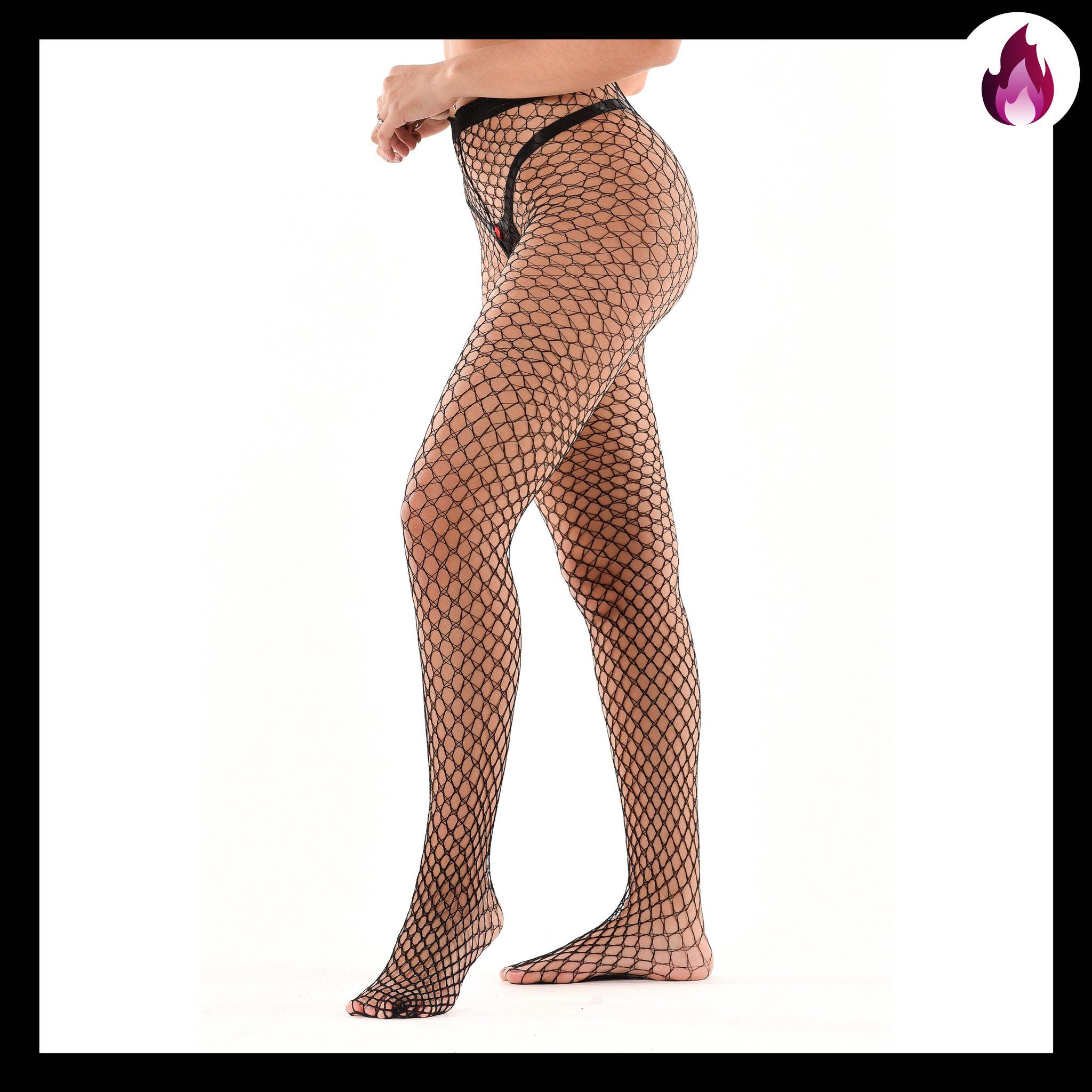 M222NEG MEDIAS RED CADENETTA MALENA