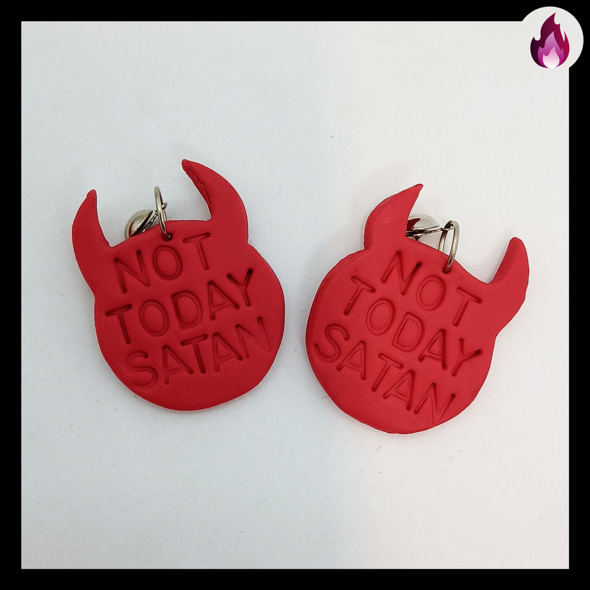 NOT TODAY SATAN ROJO LAS YAMAS