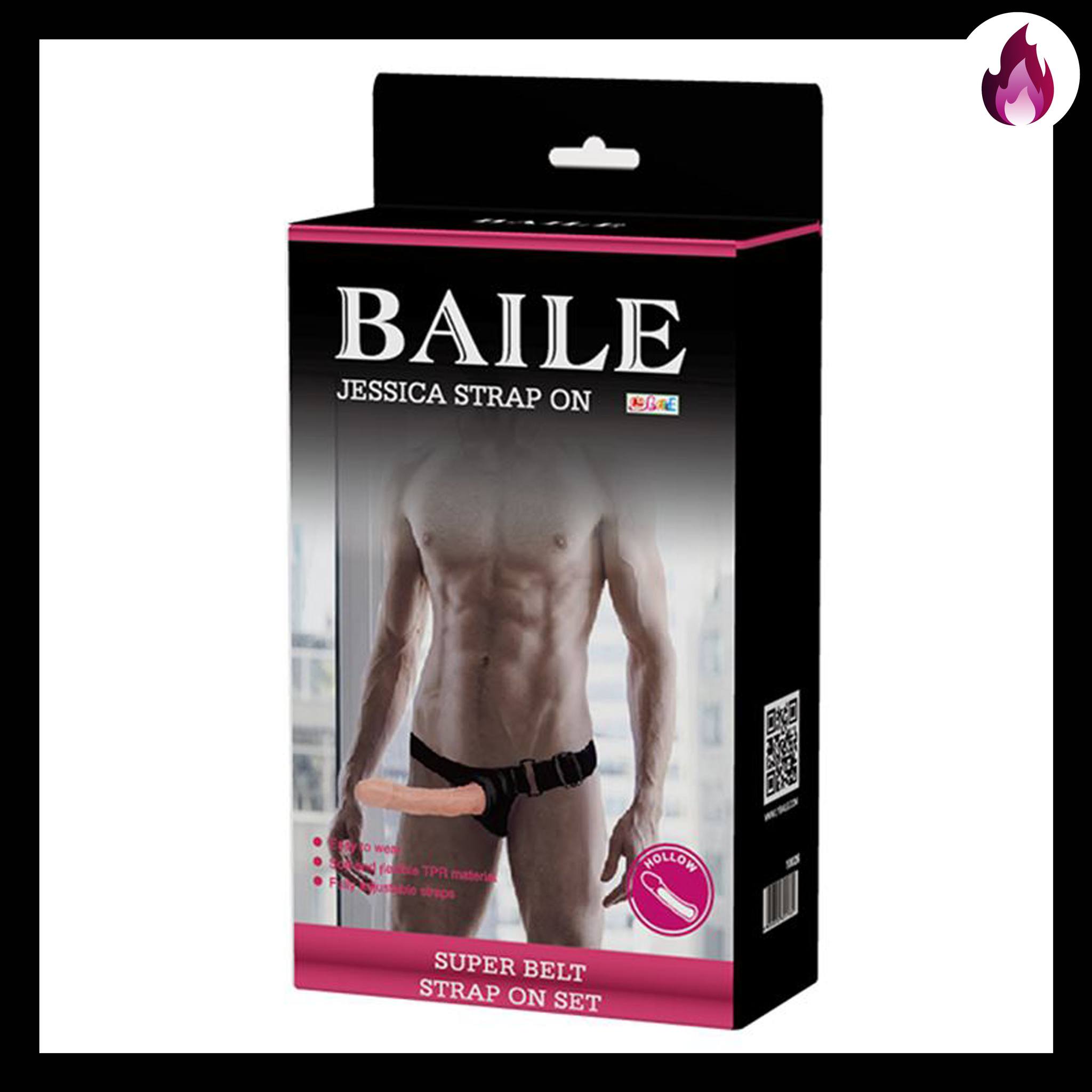 JESSICA STRAP ON BAILE ARNES CON FUNDA MASCULINO