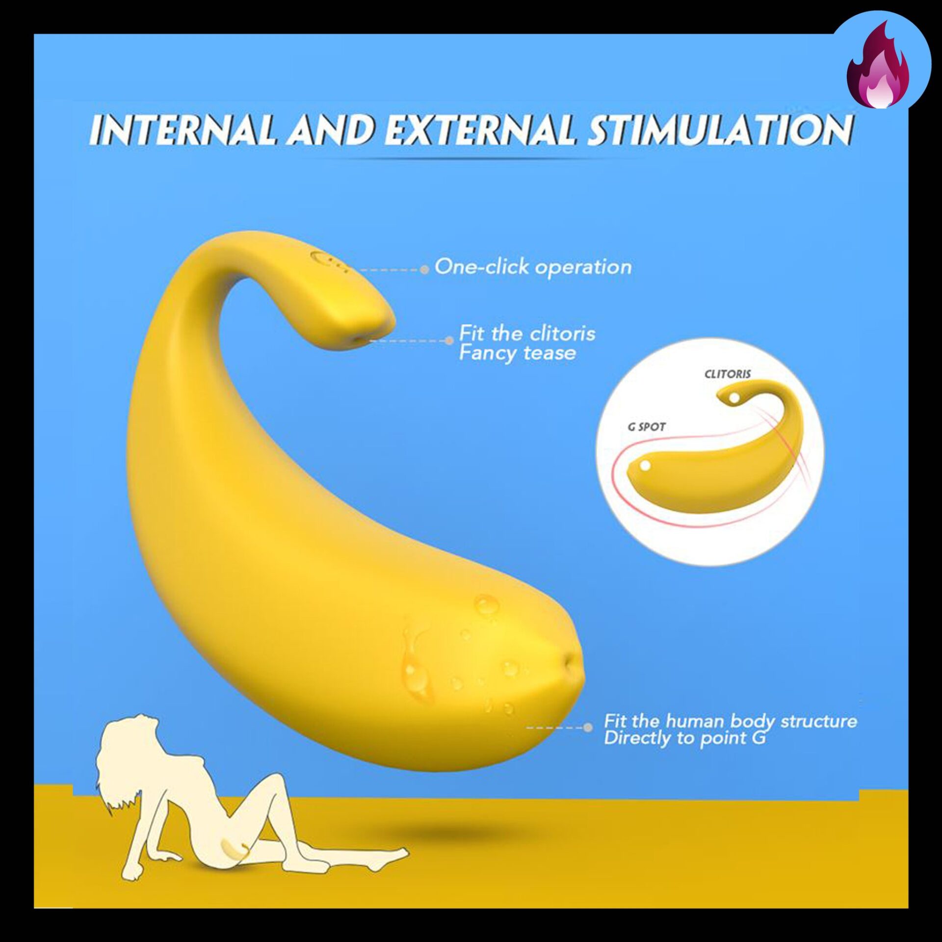 BANANA S-HANDE VIBRADOR RECARGABLE2