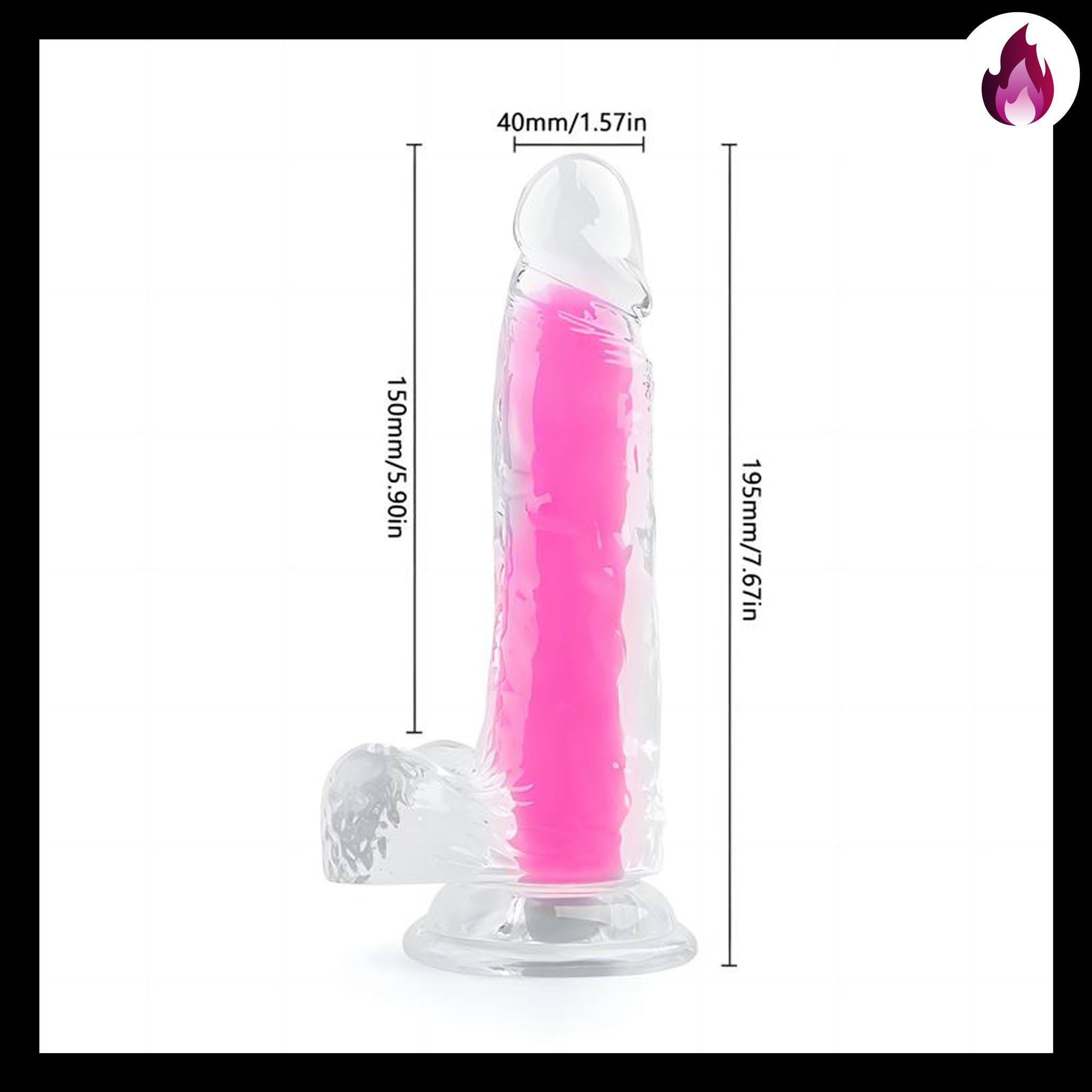 DILDO NEONFLUX INFARTA PINK3