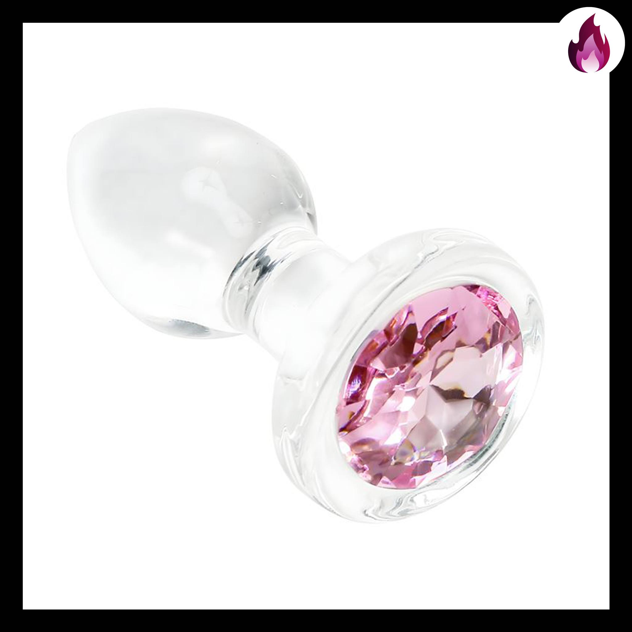 PLUG VIDRIO SMALL INFARTA GLASS GEMA REDONDA FT-432323