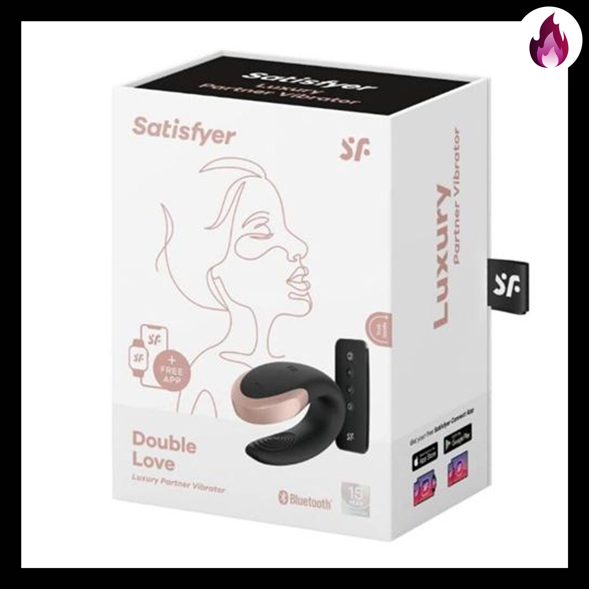 DOUBLE LOVE BLACK VIBRADOR SATISFYER1