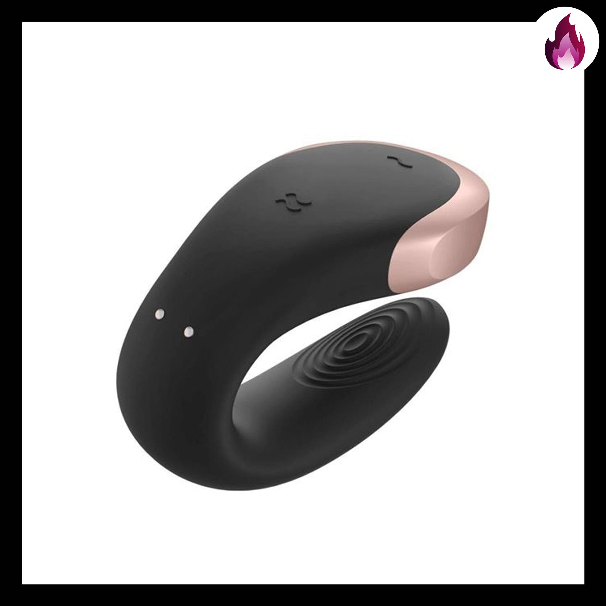 DOUBLE LOVE BLACK VIBRADOR SATISFYER2