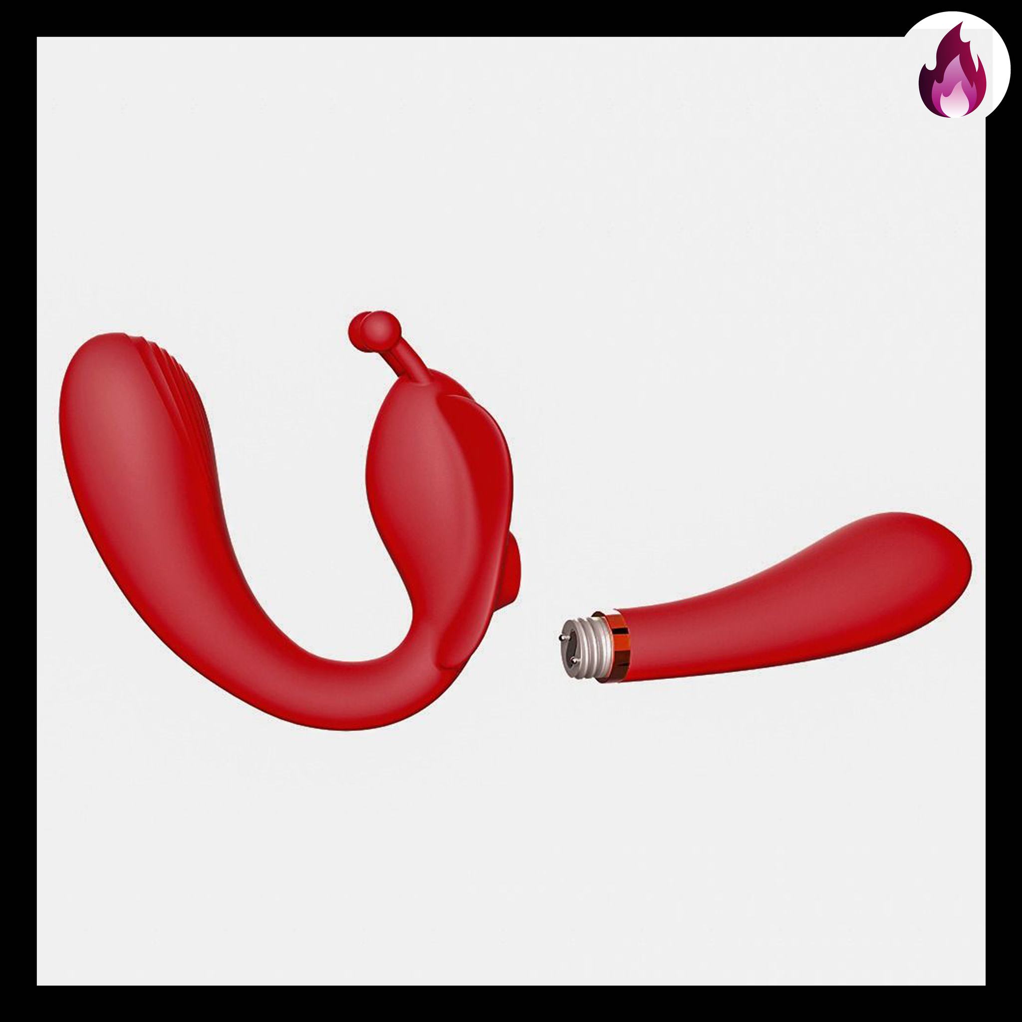 ST LUXURY STRAP ON 2 DESMONTABLE MARIPOSA VIBRADOR RECARGABLE1