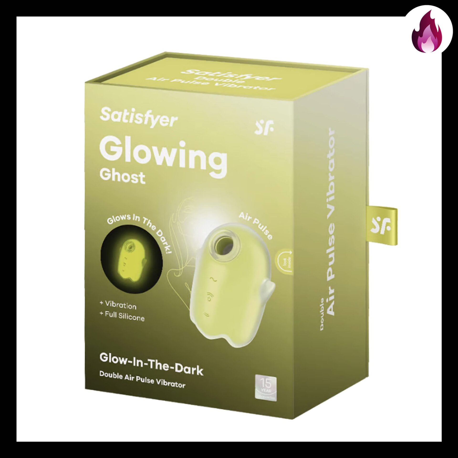 GLOWING GHOST SATISFYER SUCCIONADOR Y VIBRADOR5