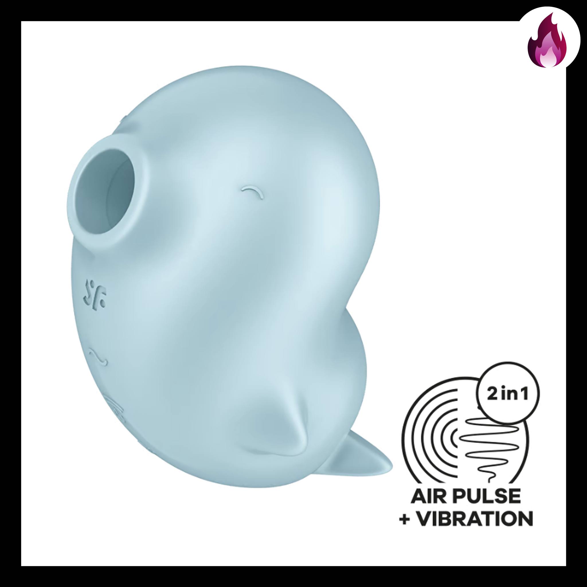 SASSY SEAL SUCCIONADOR VIBRAODR SATISFYER3