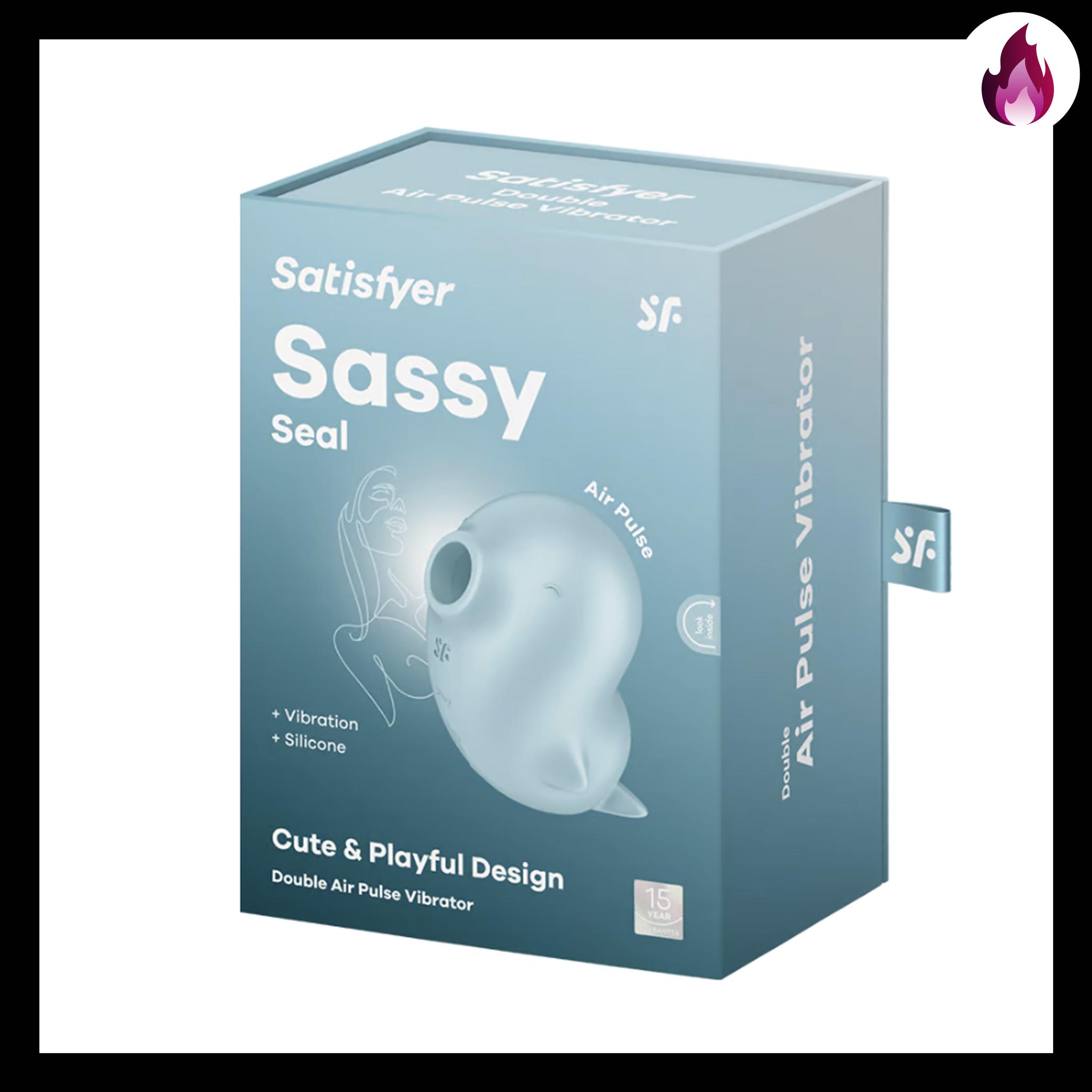SASSY SEAL SUCCIONADOR VIBRAODR SATISFYER4