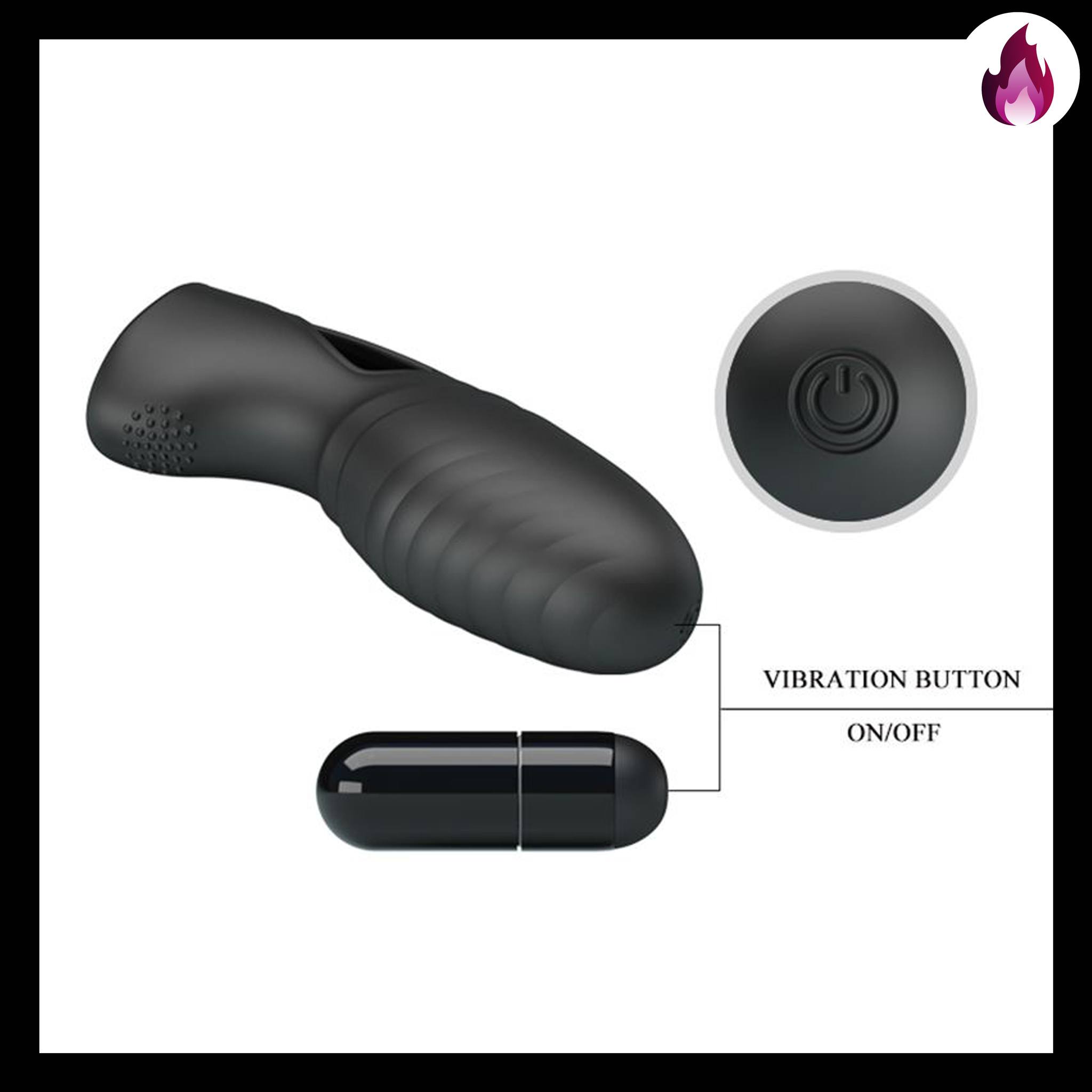 ALAN FUNDA DEDO VIBRADOR PRETTY LOVE1