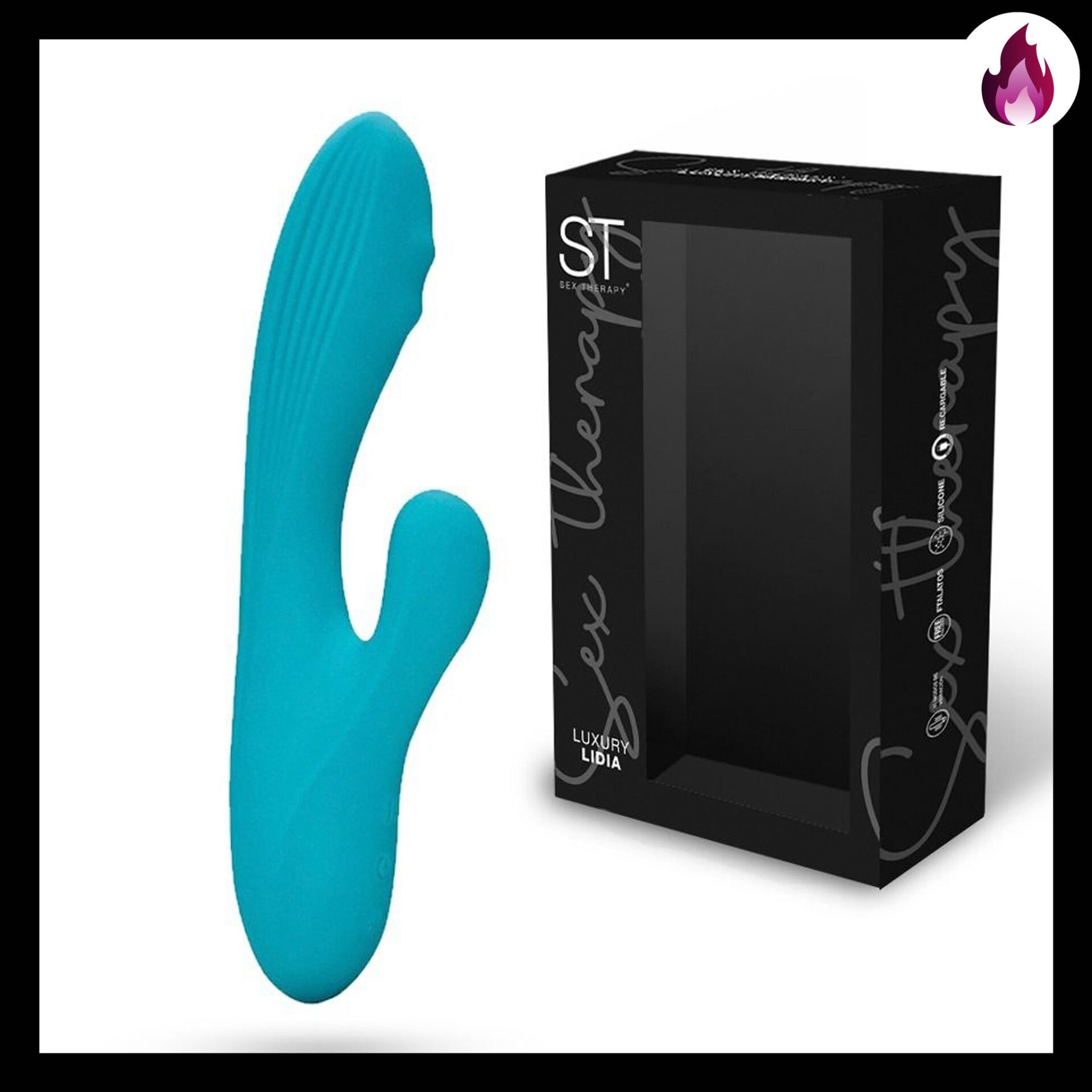 ST LUXURY LIDIA VIBRADOR RECARGABLE SEX THERAPY
