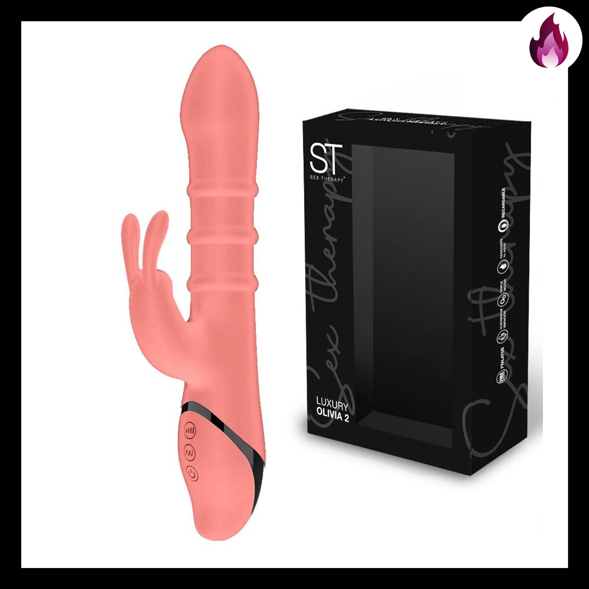ST LUXURY OLIVIA 2 VIBRADOR SEX THERAPY