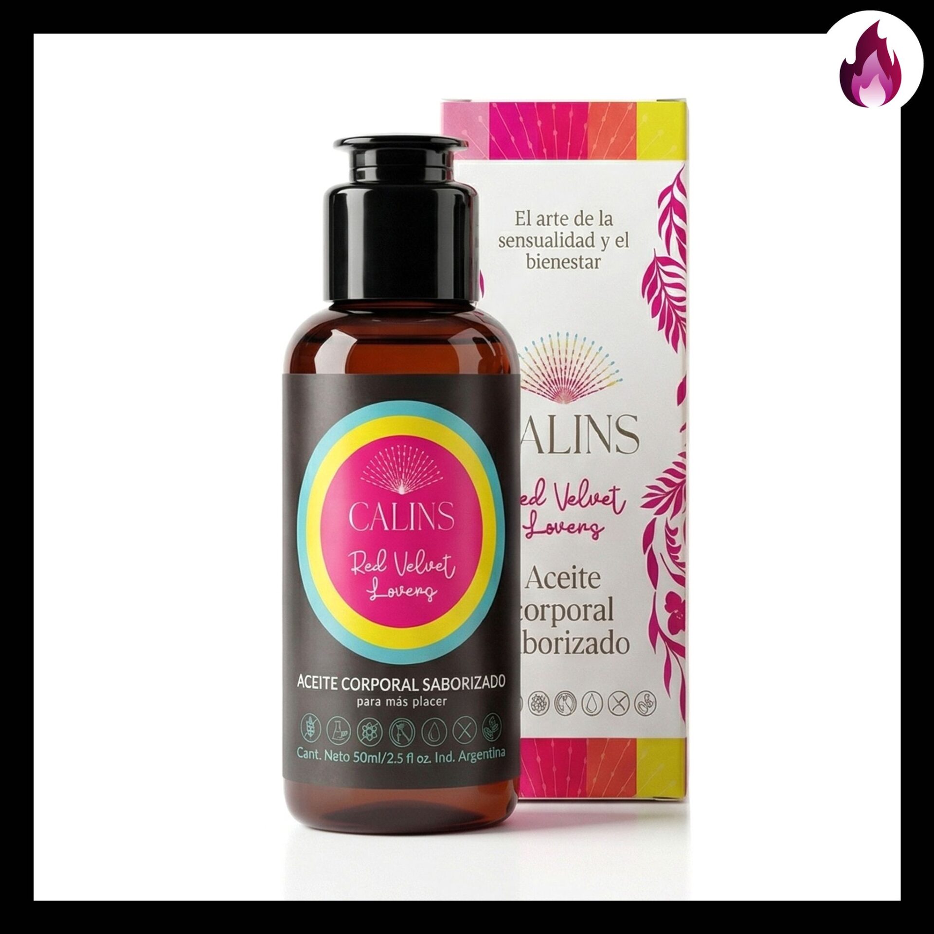 CALINS RED VELVET LOVERS ACEITE DE MASAJE