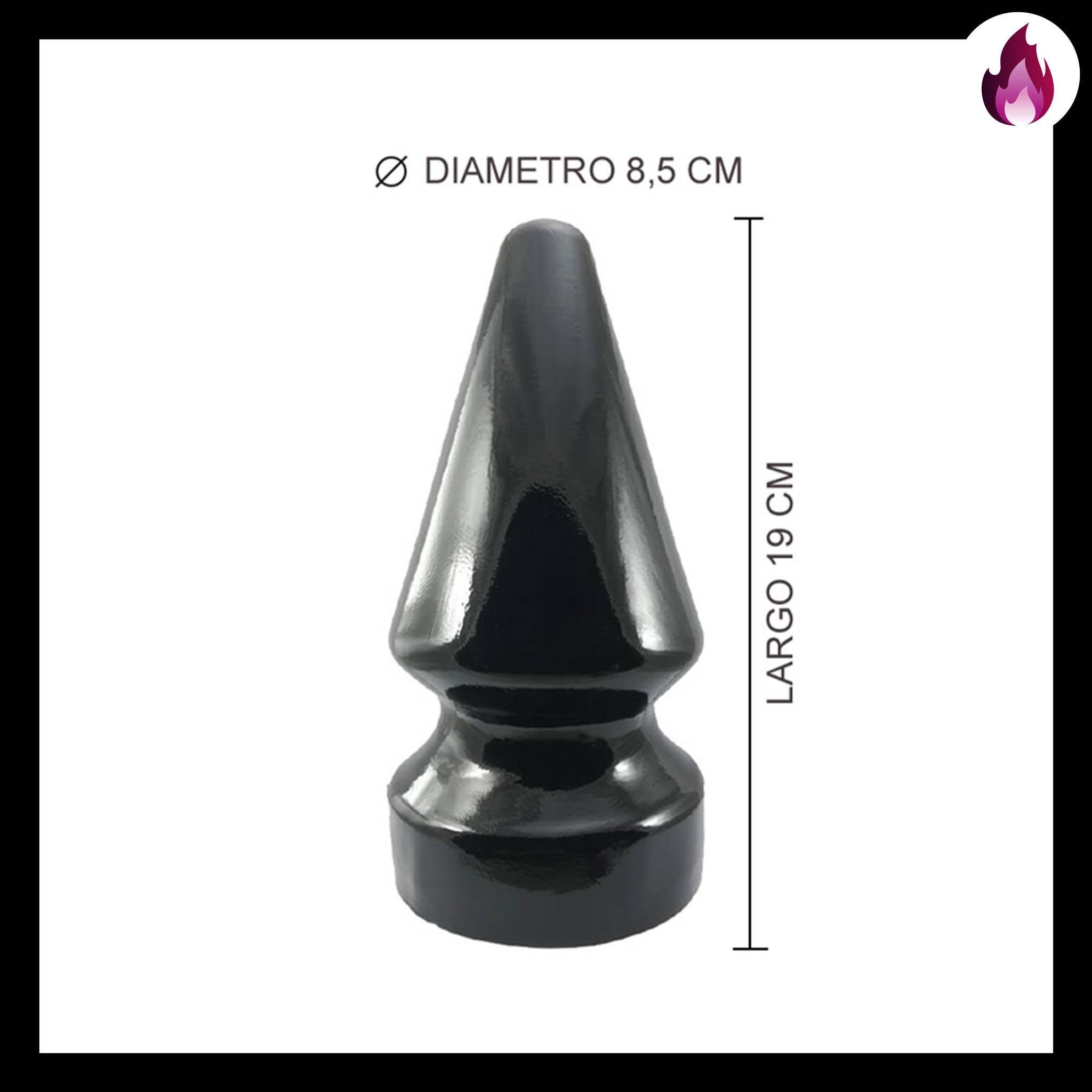 00-176-22 MONSTER PLUG MAX 9 XL NEGRO JELLY MEDIUM