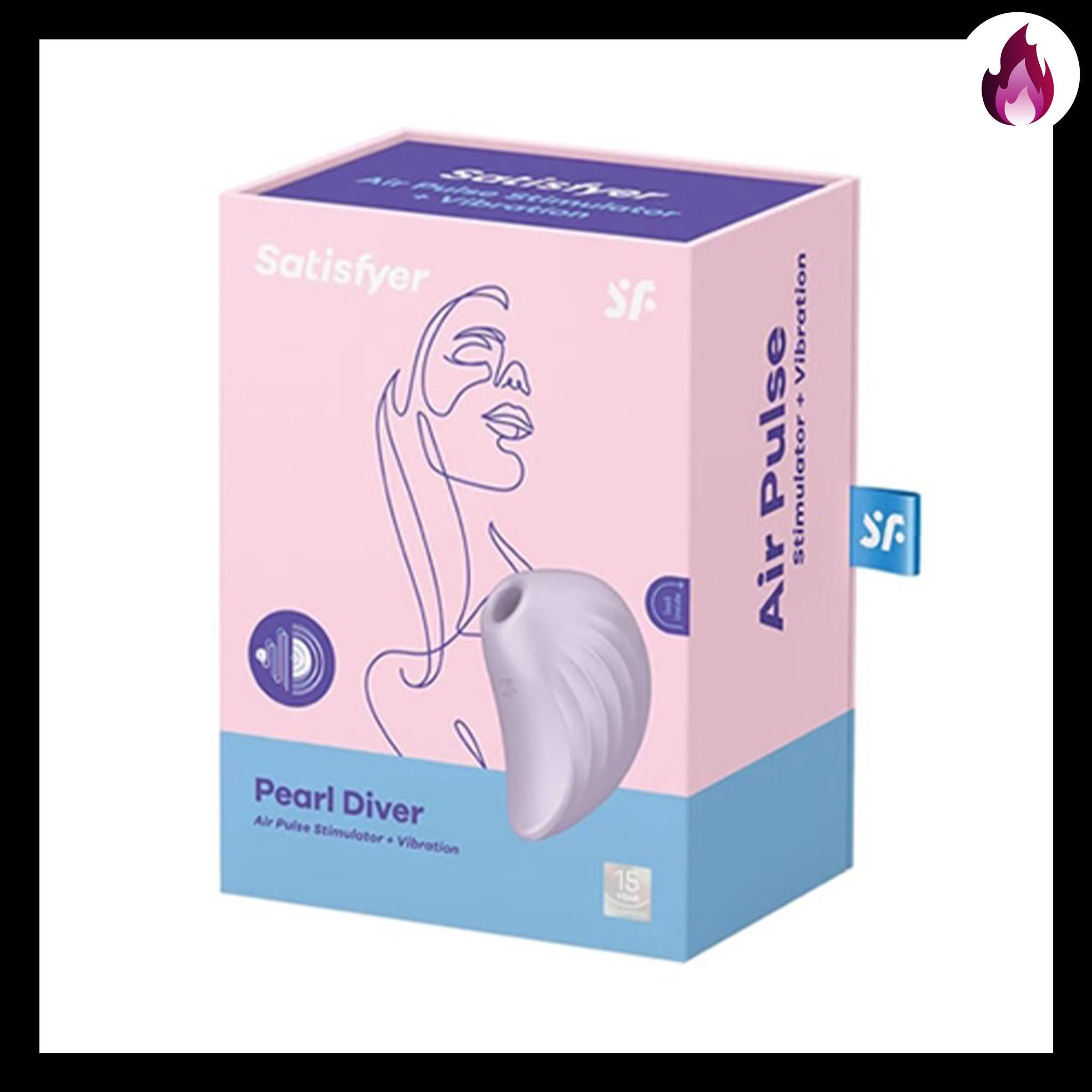 PEARL DIVER SATISFYER SUCCIONADOR DE CLITORIS Y VIBRADOR