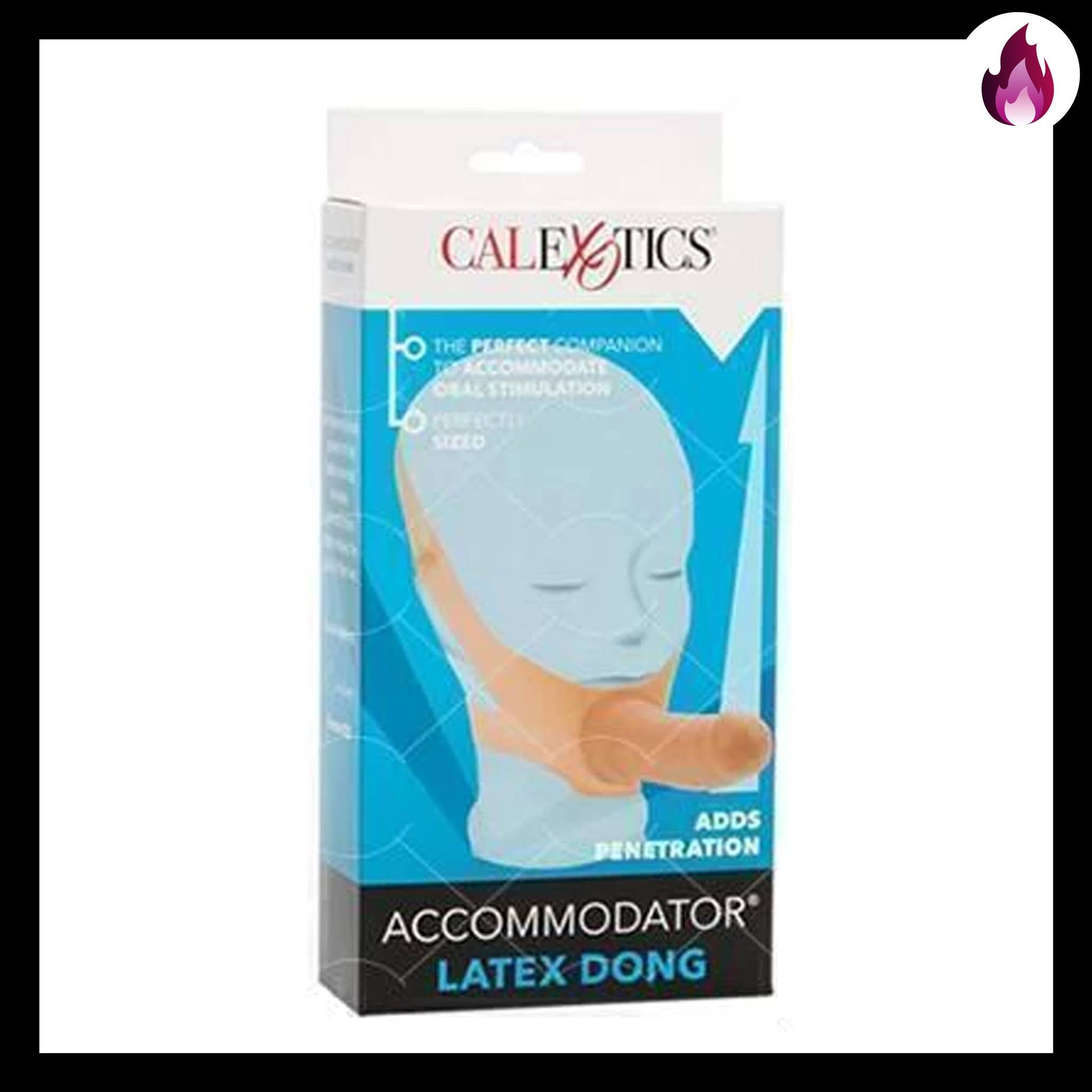 SE-1514-01-3 ACCOMMODATOR LATEX DONG - MASCARA FACIAL CON PENE CALIFORNIA EXOTIC2