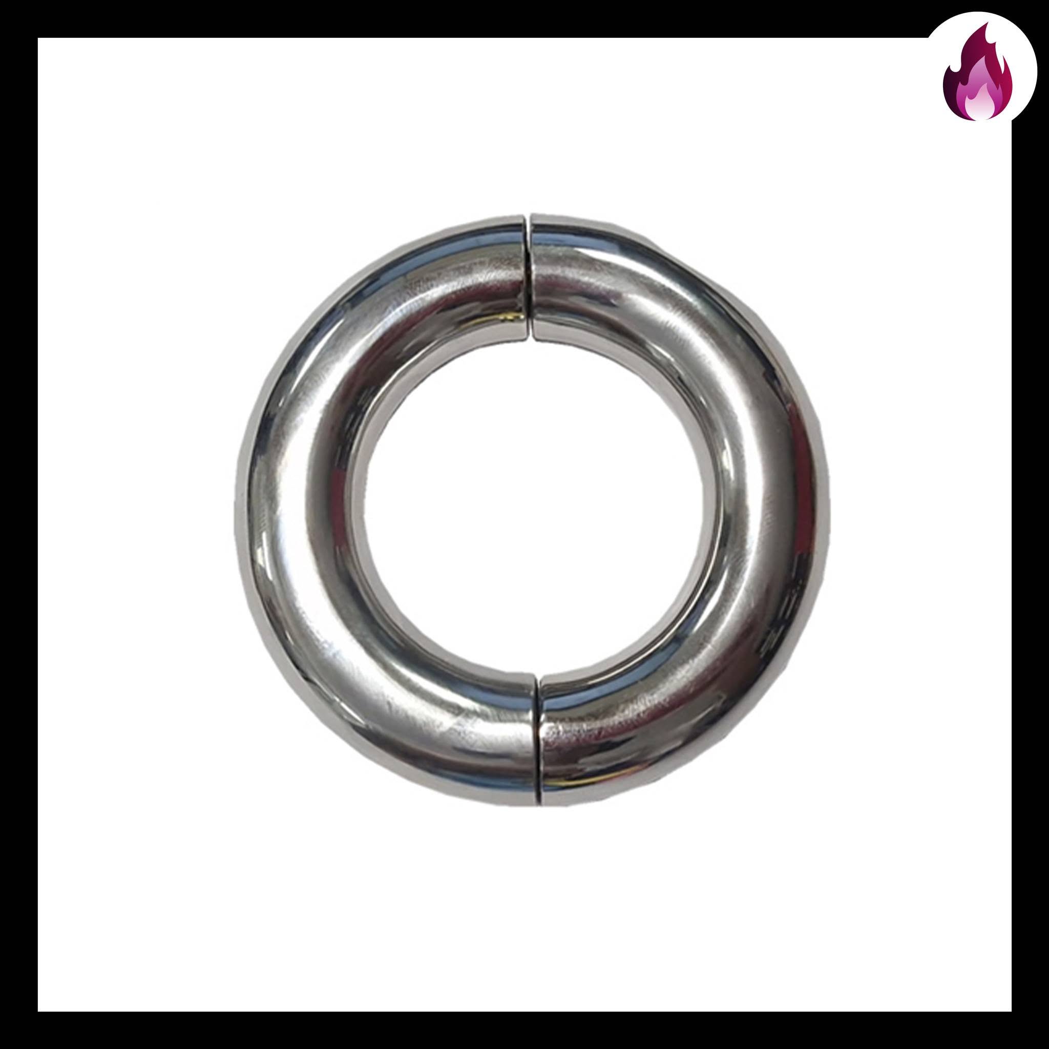 SS-LE-11082 ANILLO PENEANO DE METAL ANCHO TALE LARGE HARD STEEL